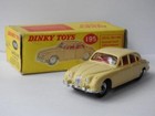 Dinky Toys Meccano Vintage Diecast Cream Jaguar 3 4l Mk Ii Saloon No 195 1961-71