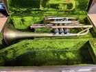 Vintage Getzen Super Deluxe Elkhorn Cornet     Serial  43941 - Plays Great - Case