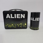 Vintage 2002 Alien Lunchbox W  Thermos  Metal Rare