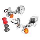 Led Fog Light For Harley Electra Street Glide Flhx Flhr Turn Signal Spot Bracket