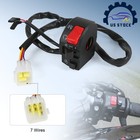 7 8  Motorcycle Handlebar Horn Button Turn Signal Fog Light Controller Switch