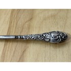 Vtg To Antique English Sterling Silver Button Shoe Hook Art Nouveau 6 75 
