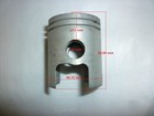 Yamaha Piston Set 40 75 Mm  0 75 Mm Over  50 00 Mm Tall Fs1 Fs1-e Dx Fs Yb Ty 50