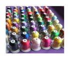 63 Colors Polyester Machine Embroidery Thread For Brother 500m Spools