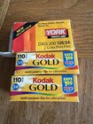 Expired Film Lot - 9 X 35mm  2 X 110 And 1 X 126 - Kodak Gold  Lomography  Fuji