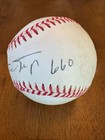Willie Mays 660 Signed Autographed National League Baseball Ball Jsa Loa