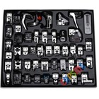 48 Pcs Presser Feet Fits Singer brother janome elna  Kenmore low Shank Machines
