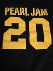 2011 Pj20 Pearl Jam Large Black Tshirt Alpine Valley  Green Bay Packers Used