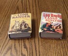 Lot Of 2 Antique Big Little Books The Lone Ranger   Range Detective