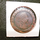 1797 King George Iii Cartwheel Penny Copper Coin Km 618     2 