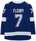 Framed Haydn Fleury Tampa Bay Lightning Signed Blue Fanatics Breakaway Jersey