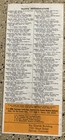1968 Rio Grande Railroad Train Time Tables Timetables California Zephyr Denver