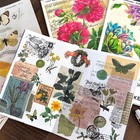 Ephemera Sticker Books For Journaling With 867 Vintage Stickers   40 Scrapbook