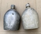 2x Original Wwi Us Army Military Metal Canteens