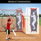 Baseball And Softball Pitching Dummy Batter Training Right strike Zone 