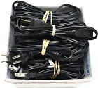 Lot Of 10 Two-prong 6 75ft Ac Power Cord Cables Nema 1-15p C7