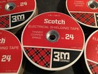 Scotch Electrical Shielding Tape No 24  1 In X 100 Ft  lot Of 5 