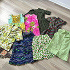 9 Vintage Women   s 1960s Clothing Lot Tlc For Resale Dresses Skirt Tops Novelty