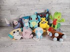 Pokemon Plush Lot Of 9 Nintendo Video Game Dolls Anime Stuffed Animals