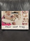 New Bumbo Baby Play Or Food Floor Seat Tray Only 3-12 Months White Eating Infant