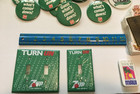 Vintage 198os  7up  Pins  Light Covers  Brass Paper Weights  Light Switch Covers
