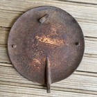 Vintage Emerson Manufacturing Co Rockford Il Cast Iron Seed Hopper Cover Lid