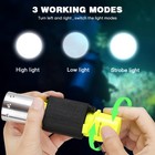 2xsuper Bright Scuba Diving Flashlight Waterproof Underwater 80ft Led Dive Light
