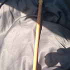 Wood Walking Cane With Brass Knob Handle  Brown brass Classic Style  ws 