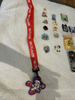 Lot Of 50 Disney Wdw Le Dvc Ph Pins  Early 2000   s Bonus Lanyard New   Used