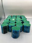 Vtg 25 Lot Wool 2    Mix Latch Hook Shag Rug Yarn Spinnerin - Kelly Green 6825 New