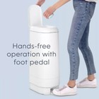Diaper Genie Signature Diaper Pail White 9