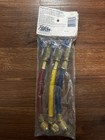 Yellow Jacket 25980 1 4 6    Ryb Flexflow Adapter Hose Set  3-pack New