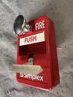 Simplex 2099-9139 Non-coded Fire Alarm Pull Station - Converted To Light Switch