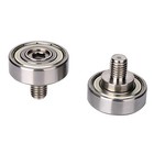 M3 M4 M5- M10 Male Threaded Metal Screw Bearing Pulley Flat Roller Guiding Wheel