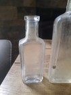 Vintage Antique Apothecary Antique Glass Bottle   Lot Of 3- Medicine Cool  