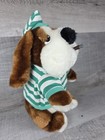 Brooklyn Doll Toy   Novelty Jail Dog Vtg Smoking Prison Basset Hound Plush B207