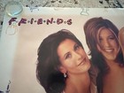 Friends Tv Show Vintage 35   x23    Poster Rachel Phoebe Girls  1996 Rolled Mint