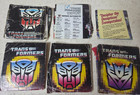 Transformers G1 Figures Checklist Catalog Poster Lot  Rare  1985-1989