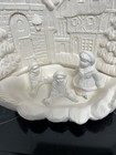 Ceramic Bisque Scene Paint  vintage Mold new Pour Does Not Fit Together Perfect 