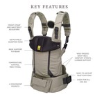 L  ll  baby Serenity 6-in-1 Ergonomic Baby Carrier  Newborn To Toddler  Lumbar   
