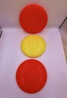 Vintage 1966 Lot Of Three  3  Wham-o Regular Frisbee Vibrant Throwing Discs