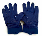 Nike Huarache Elite Batting Gloves Men s Large College Navy chrome Textured Palm