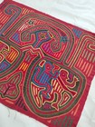 Fantastic Panama Mola Kuna Needlework Embroidered Applique Embroidery Item928