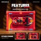 3in1 Display Dustproof Case With Moc 1 24 Scale Le Mans Hypercar Bricks Toy Gift