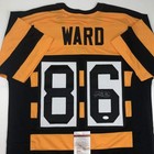 Autographed signed Hines Ward Pittsburgh Bumble Bee Football Jersey Jsa Coa