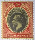 Travelstamps  Southern Nigeria Stamps 4d King George V Mogh Wmk   