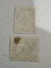 Kenya  Uganda   Tanganyika Stamp 1954 Used Partial Set Of 2 Featuring Qeii Lh