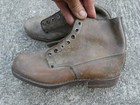 Ww2 Original Italian Army Nco Shoes Size 27 4 Small Size