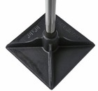 Jack Hammer Compactor Rammer Walk-behind Plate Tamper Plate Snoring Tablet Black