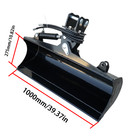 1000mm Tilting Bucket Hydraulic Attachment For Mini Excavator Attachments Usa
